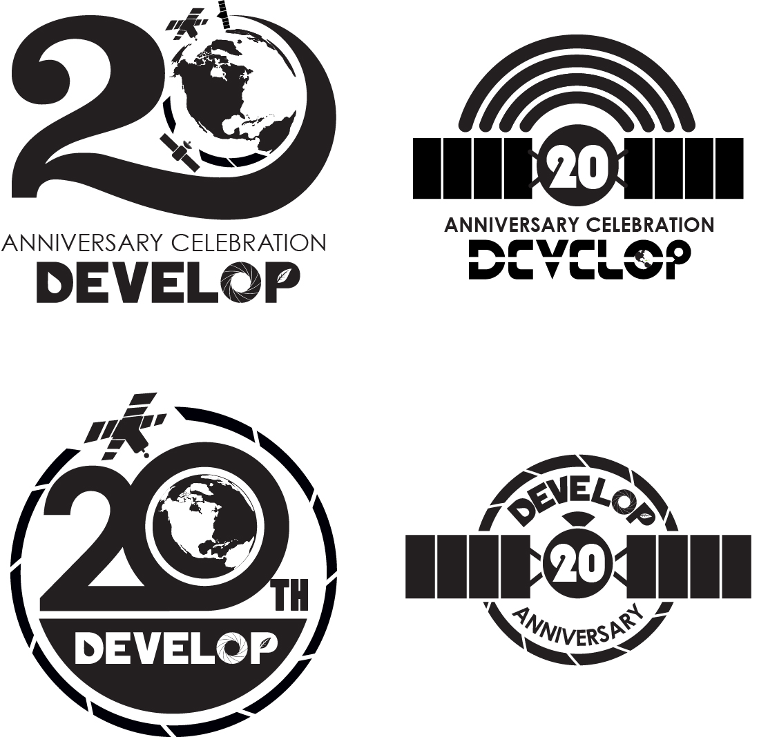 NASA DEVELOP Anniversary Logos